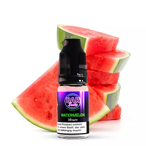 Bar Salts Watermelon - 10ml Nikotinsalz-Liquid