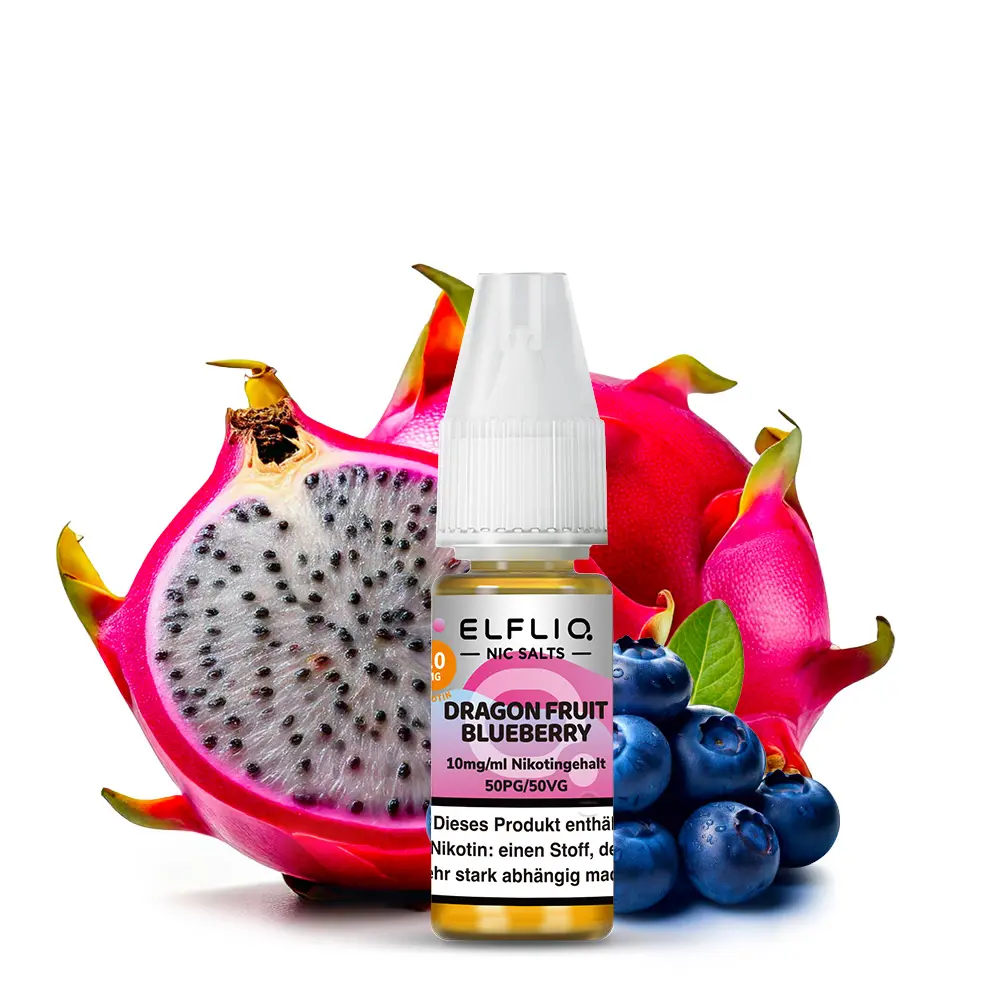 Elfliq Dragon Fruit Blueberry - 10ml Nikotinsalz-Liquid