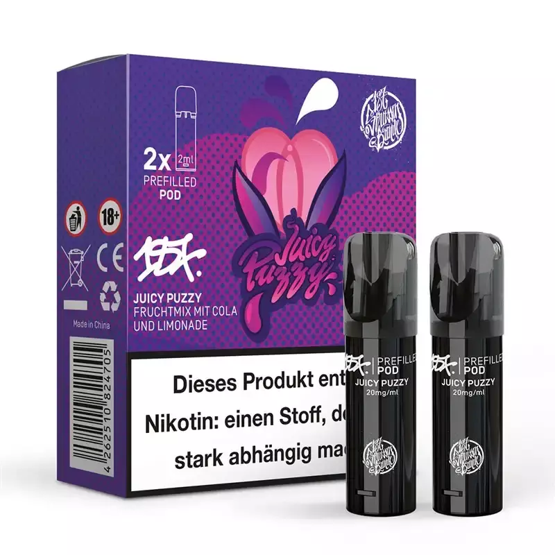 2x 187 Strassenbande Prefilled Pod - Juicy Puzzy 20mg/ml