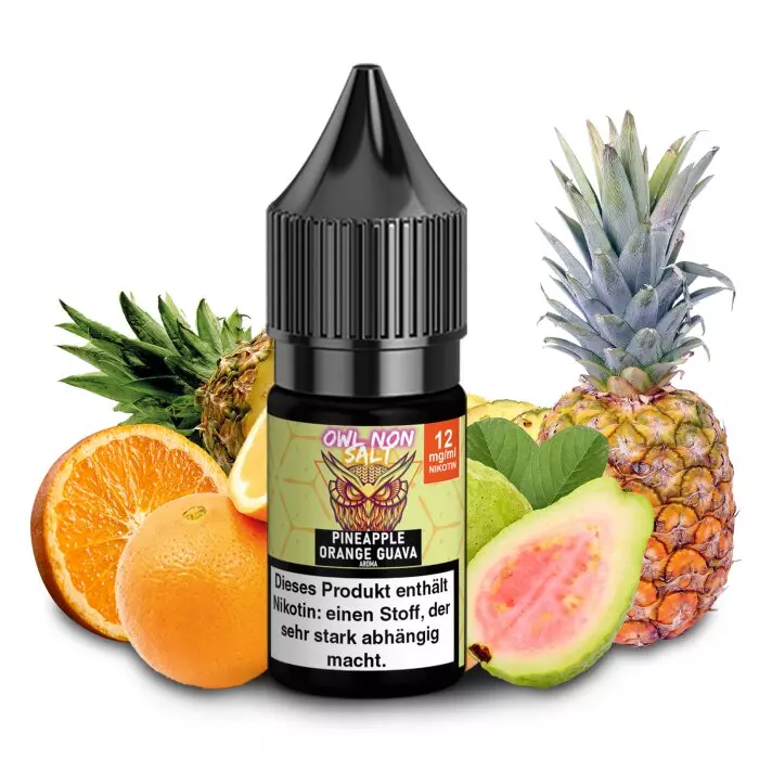 OWL Non-Salt - Pineapple Orange Guava - 10ml Liquid