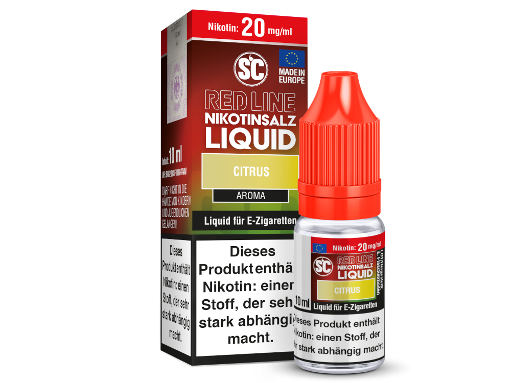 Red Line - Citrus - 10ml Nikotinsalz-Liquid