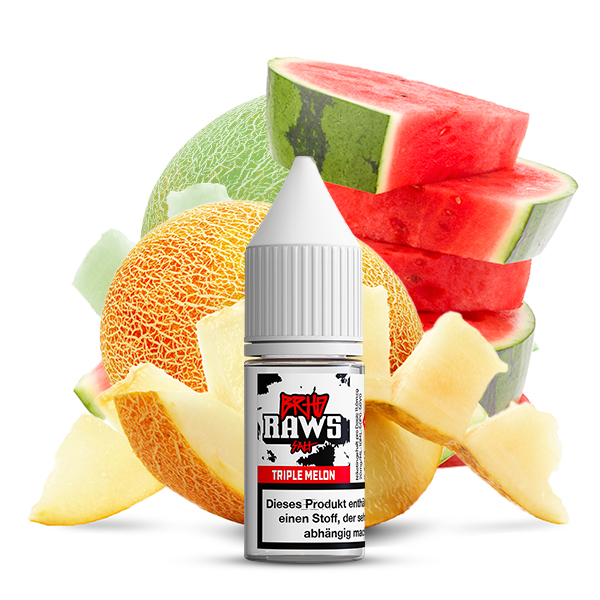 Raws Triple Melon - 10ml Nikotinsalz-Liquid