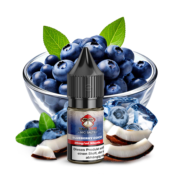 Blueberry Coco - 10ml Nikotinsalz-Liquid