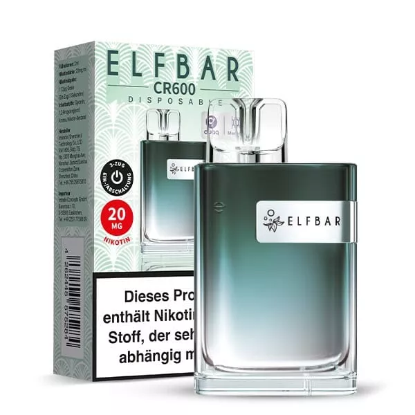 Elfbar CR600 Einweg E-Zigarette - 20mg/ml