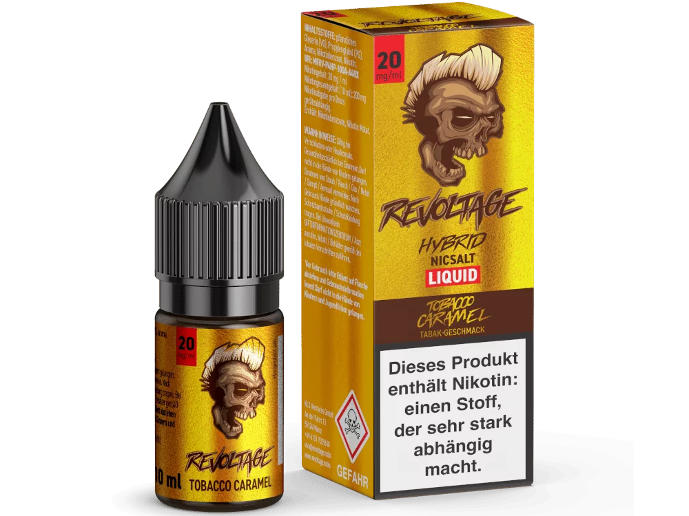 Tobacco Caramel - 10ml Hybrid-Nikotinsalz Liquid