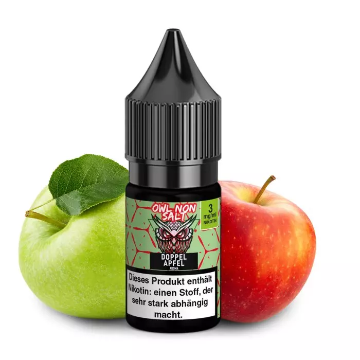 OWL Non-Salt - Doppelapfel - 10ml Liquid