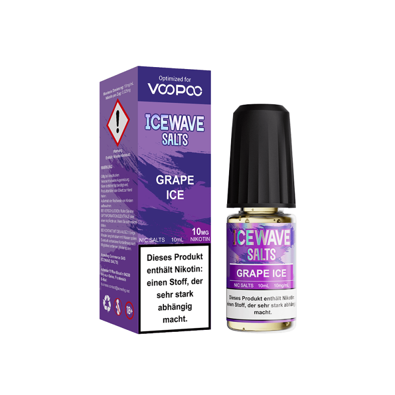 Grape Ice - 10ml Nikotinsalz-Liquid Grape Ice - 10ml Nikotinsalz-Liquid