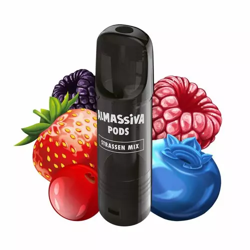 2x Al Massiva Prefilled Pods - Strassen Mix - 17mg/ml 2x Al Massiva Prefilled Pods - Strassen Mix - 17mg/ml