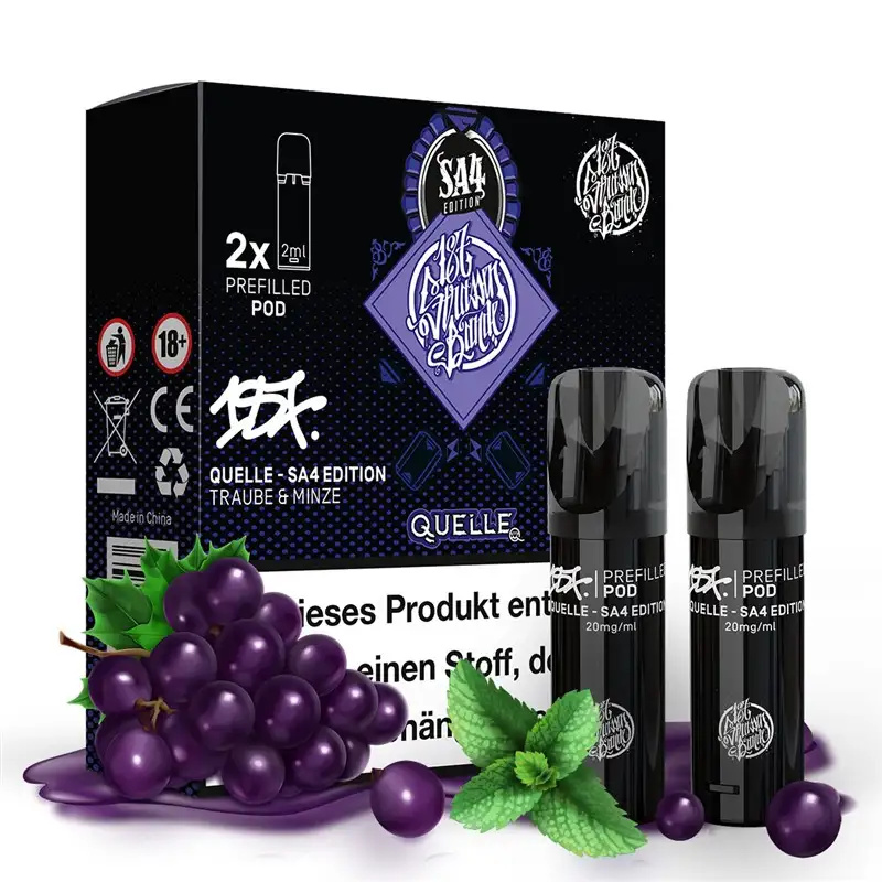 2x 187 Strassenbande Prefilled Pod - Quelle - SA4 Edition 20mg/ml