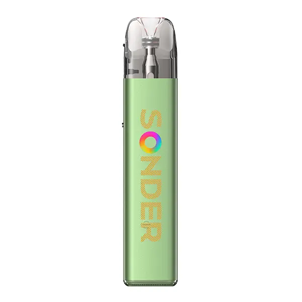 geekvape-sonder-q2-pod-kit-4.jpg GeekVape Sonder Q2 Pod Kit in Mintgrün – schlankes Pod-System mit Sonder-Schriftzug, Frontansicht