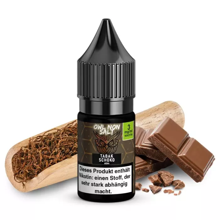 OWL Non-Salt - Tabak Schoko - 10ml Liquid