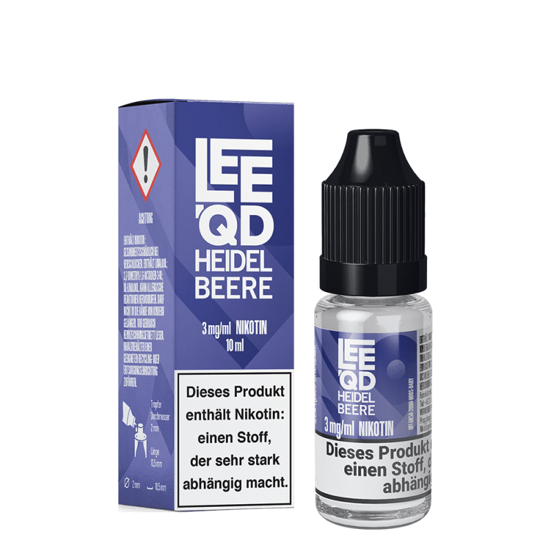 LEEQD - Fruit Heidelbeere - 10ml Liquid
