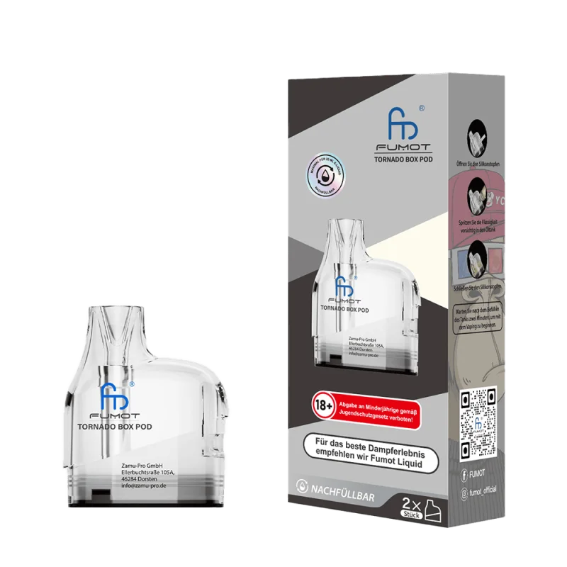 Fumot - Tornado Box Ersatz-Pod 10ml
