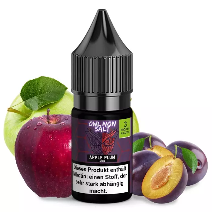 OWL Non-Salt - Apple Plum - 10ml Liquid