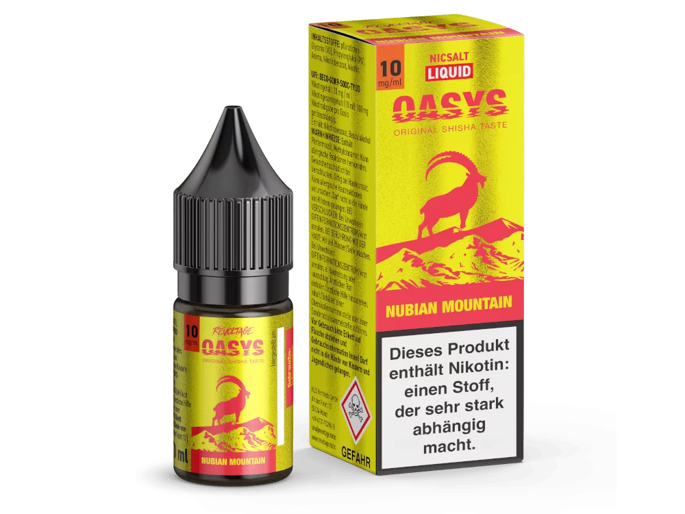 Oasys - Nubian Mountain - 10ml Nikotinsalz Liquid