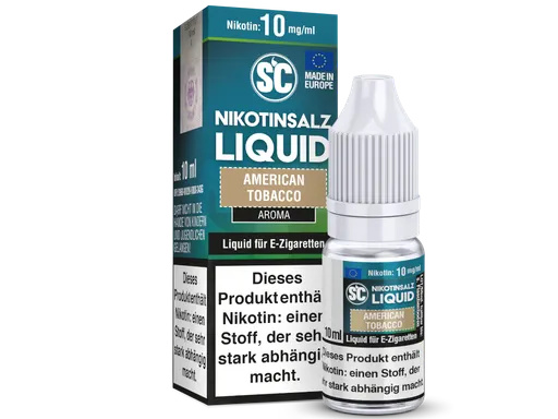 American Tobacco - 10ml Nikotinsalz-Liquid