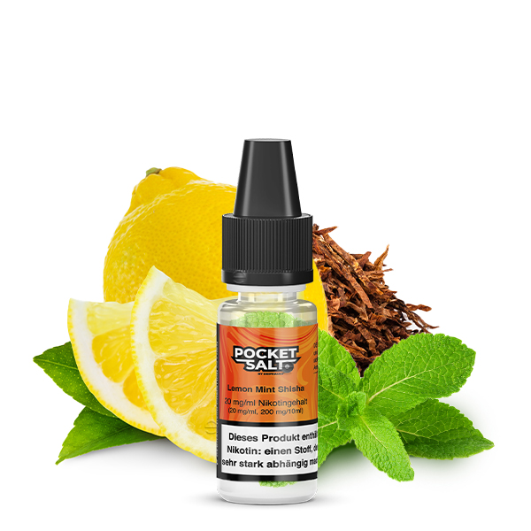 Lemon Mint Shisha - 10ml Nikotinsalz-Liquid 20mg/ml