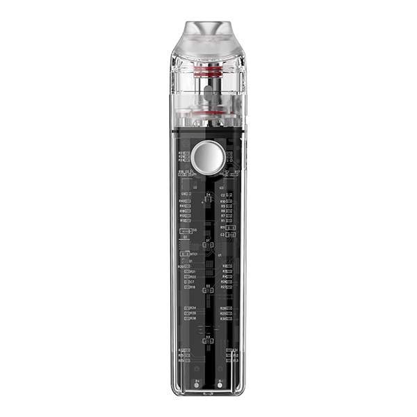 Nevoks Feelin C1 Pod Kit E-Zigarette in Silber-Transparent mit sichtbarem Coil im Pod