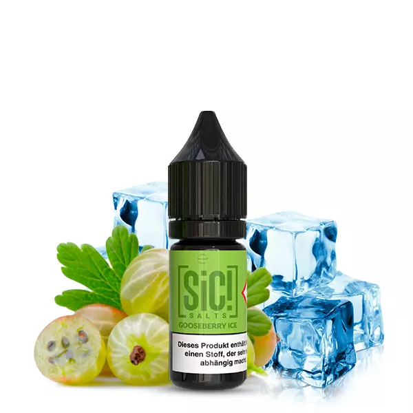 SiC! Salts - Gooseberry Ice - 10ml Nikotinsalz-Liquid