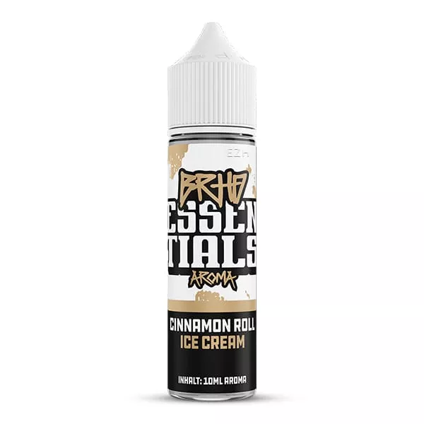 source419174.jpg Barehead Essentials Cinnamon Roll Ice Cream Longfill 20ml Flasche, dunkler Hintergrund