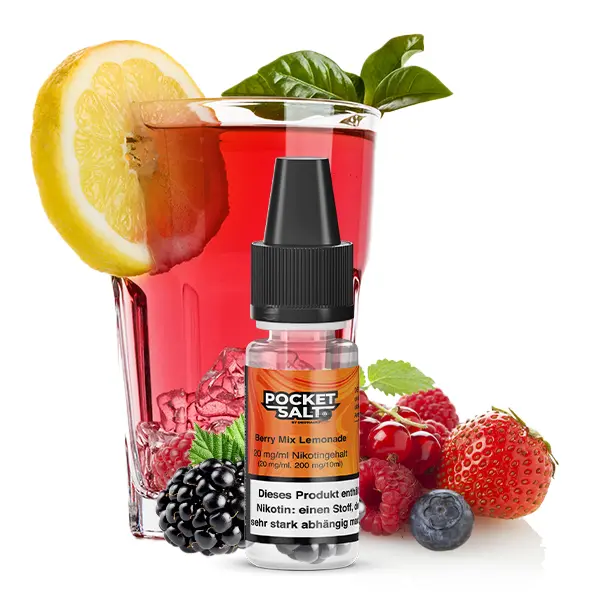 Berry Mix Lemonade - 10ml Nikotinsalz-Liquid 20mg/ml