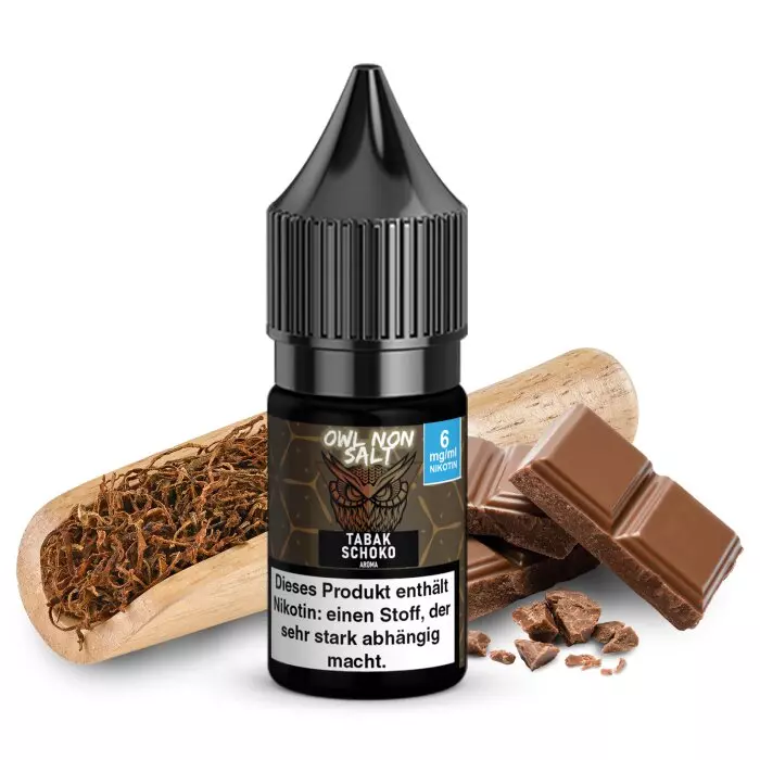 OWL Non-Salt - Tabak Schoko - 10ml Liquid