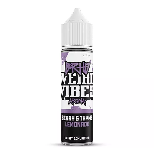 source683660.jpg Barehead Weird Vibes Berry & Thyme Lemonade Longfill 20ml in lila gestalteter Flasche mit Schriftzug