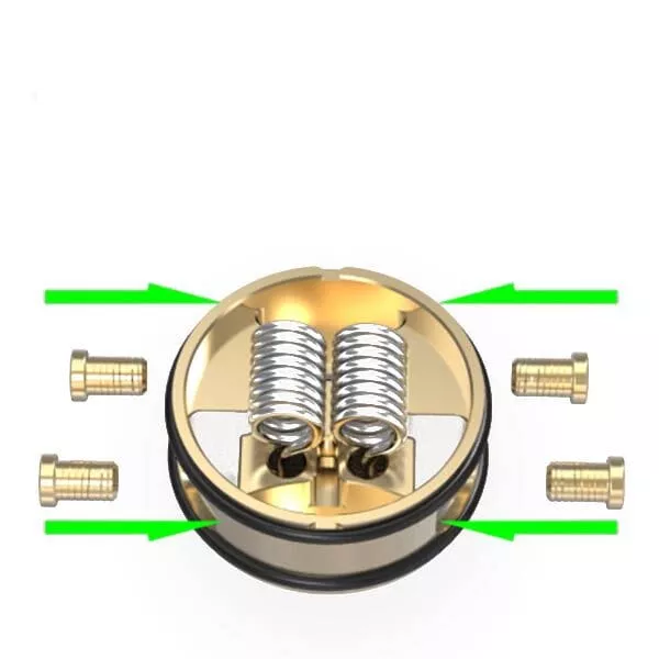 Vandy Vape Pulse 24 BF RDA Selbstwickler Tröpfler Vandy Vape Pulse 24 BF RDA Selbstwickler Tröpfler