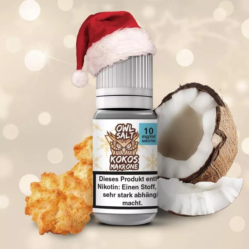 Kokosmakrone - 10ml Nikotinsalz-Liquid