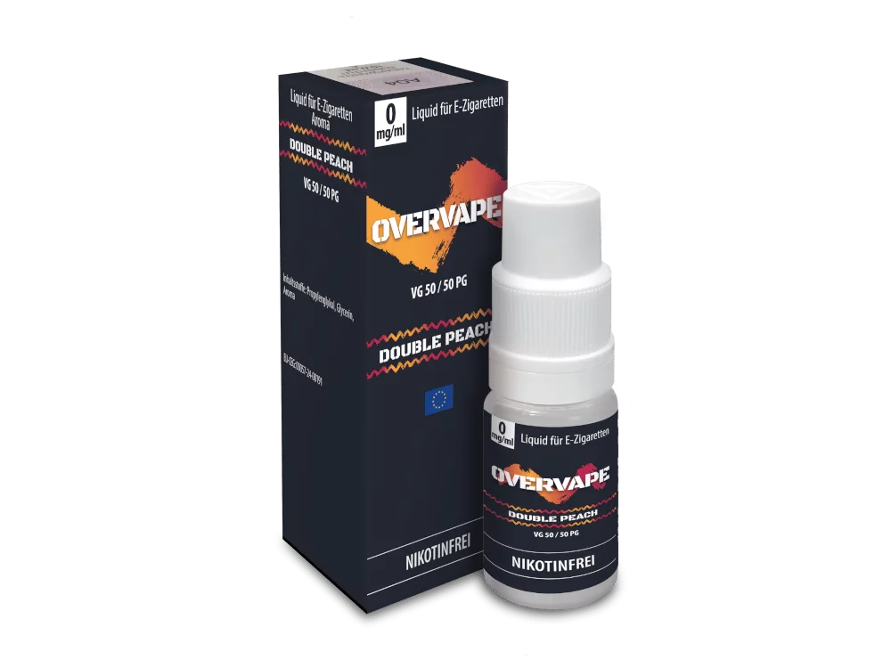 Double Peach - 10ml Nikotinsalz-Liquid Double Peach - 10ml Nikotinsalz-Liquid