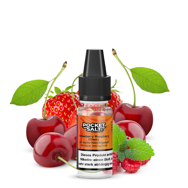 Strawberry Raspberry Cherry - 10ml Nikotinsalz-Liquid 20mg/ml