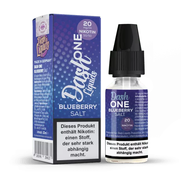 Dash One - Blueberry - 10ml Nikotinsalz Liquid
