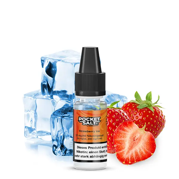 Strawberry Ice - 10ml Nikotinsalz-Liquid 20mg/ml