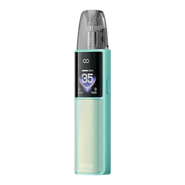 voopoo-argus-g4-6.jpg VooPoo Argus G4 Pod Kit in Mintgrün mit Display, Frontalansicht