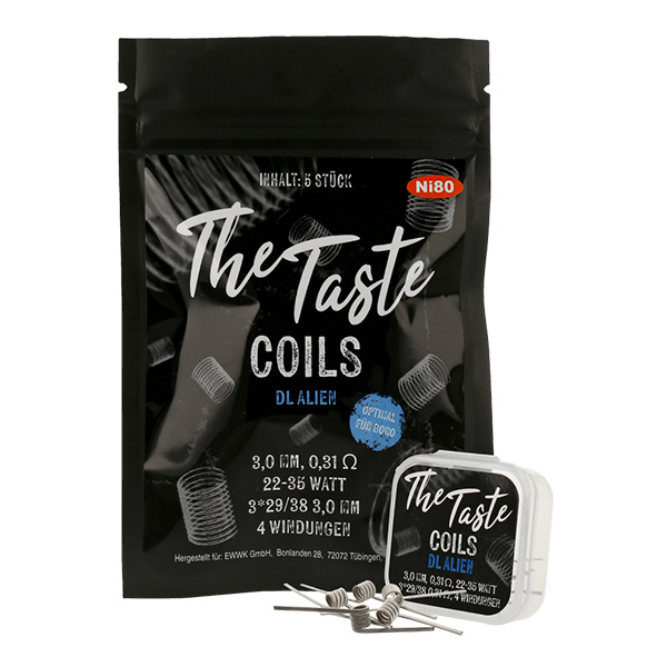 the-taste-coils-NI80-DL-Alien-0-31-Ohm-1.jpg The Taste - Coils - NI80 DL Alien 0.31 Ohm