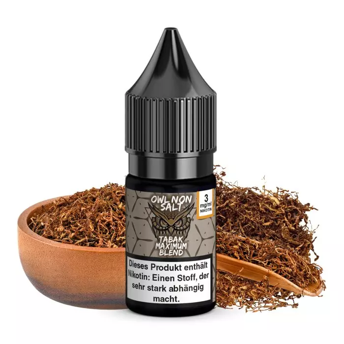 OWL Non-Salt - Tabak Maximum Blend - 10ml Liquid