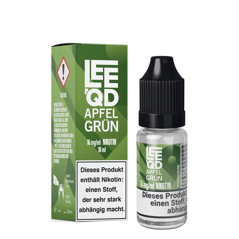 LEEQD - Fruit Apfel grün - 10ml Liquid
