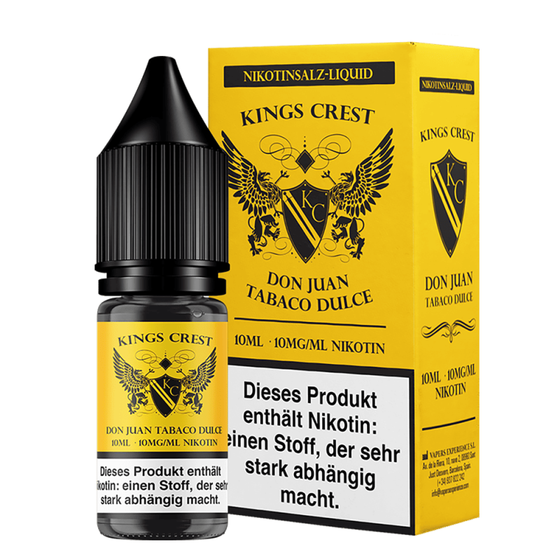 KIC210_800x800.png?ts=1763550717 Don Juan Tobaco Dulce - 10ml Nikotinsalz-Liquid