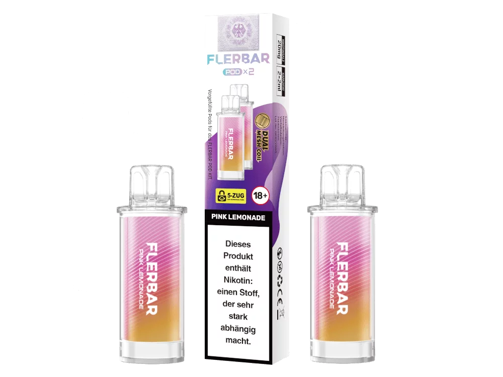 flerbar-pod-20mg-pink-lemonade_v1_1000x750.png 2x Flerbar - Prefilled Pod - Pink Lemonade