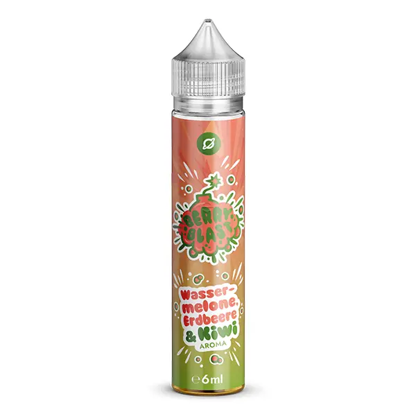 Flavorverse Berry Blast Longfill 60ml – Wassermelone, Erdbeere & Kiwi, Nahaufnahme Flasche