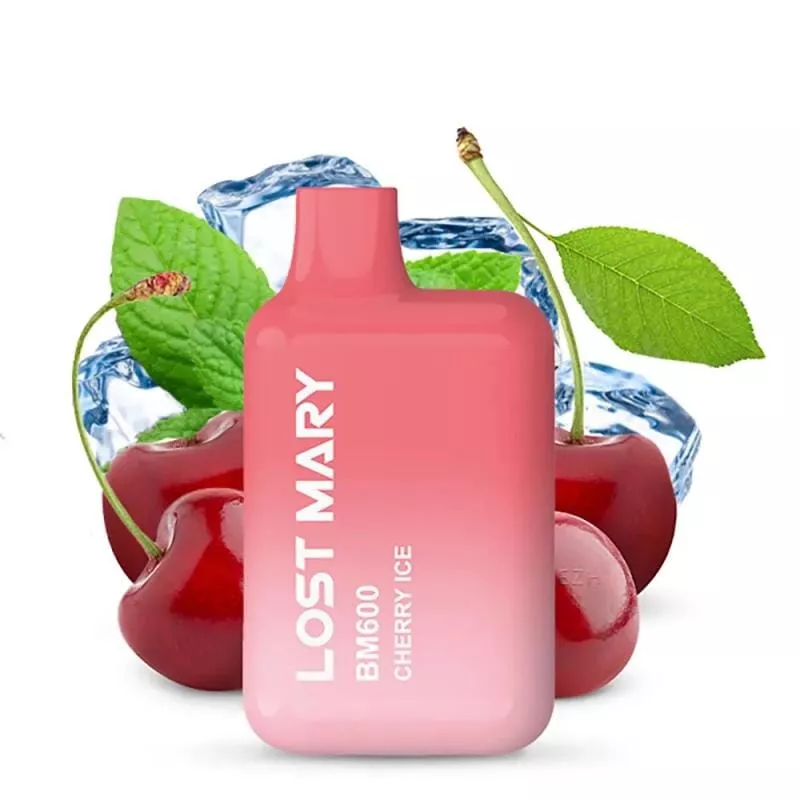Lost Mary - BM600 CP Einweg E-Zigarette - Cherry Ice 20mg/ml