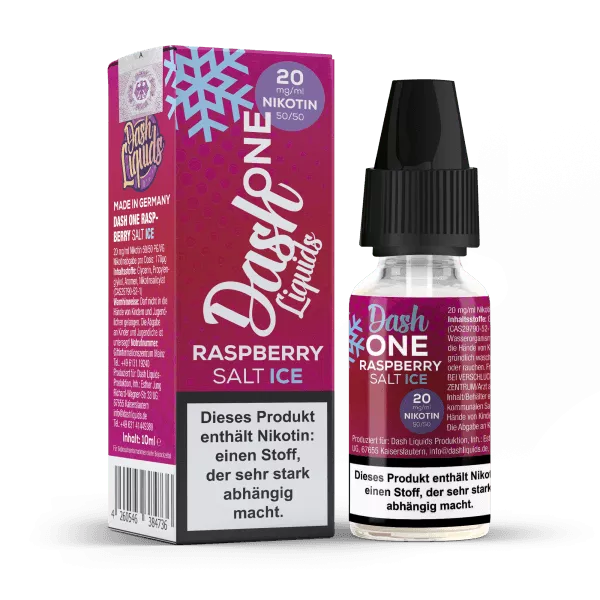 Dash One - Raspberry Ice - 10ml Nikotinsalz Liquid