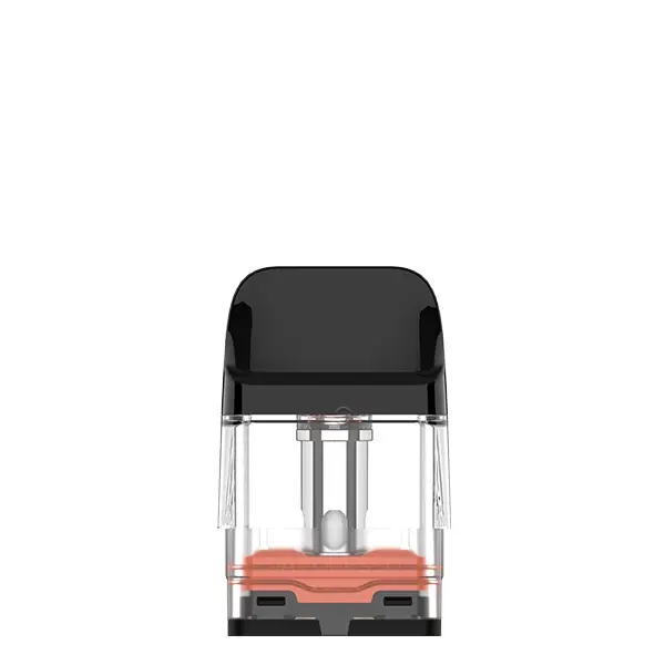 Vaporesso XROS 3ml Corex 2.0 Mesh Ersatz-Pod 0,8 Ohm, transparenter Tank mit schwarzem Mundstück und lachsrosafarbenem Coil