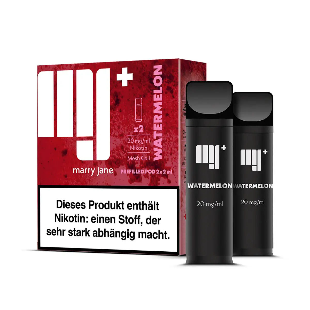aktion-marry-jane-prefilled-pod-matchbar-2-stueck-watermelon-20mg-ml-steuerware.png 2x Marry Jane - Prefilled Pod - Watermelon