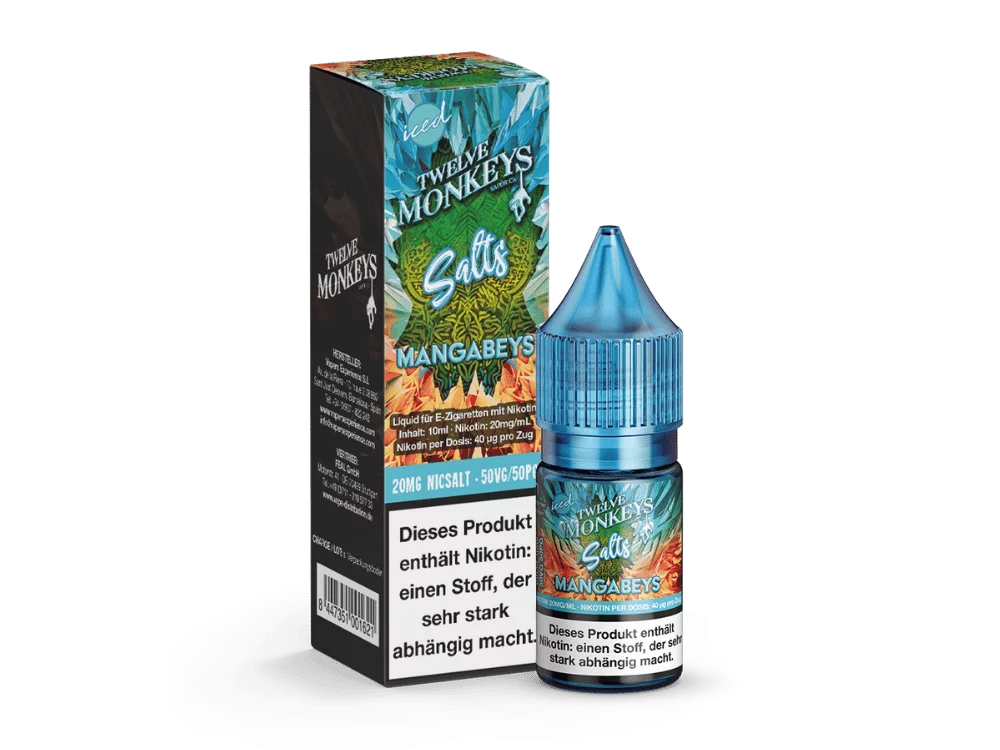 Iced - Mangabeys - 10ml Nikotinsalz-Liquid