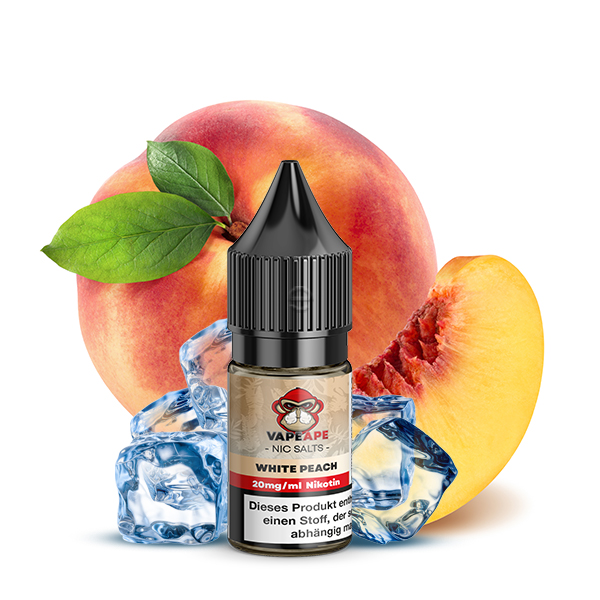 White Peach - 10ml Nikotinsalz-Liquid