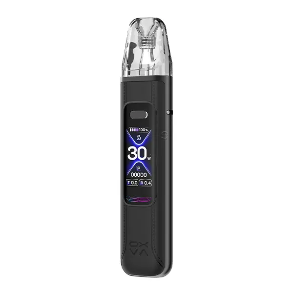 oxva-xlim-pro-3-2.jpg Oxva Xlim Pro 3 Kit in Schwarz mit Pod und OLED-Display, Frontansicht