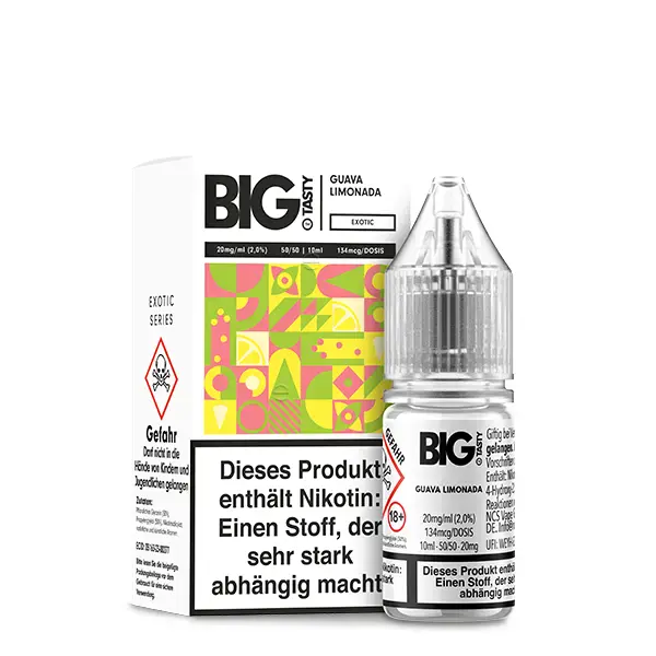 Guava Limonada - 10ml Nikotinsalz-Liquid Guava Limonada - 10ml Nikotinsalz-Liquid