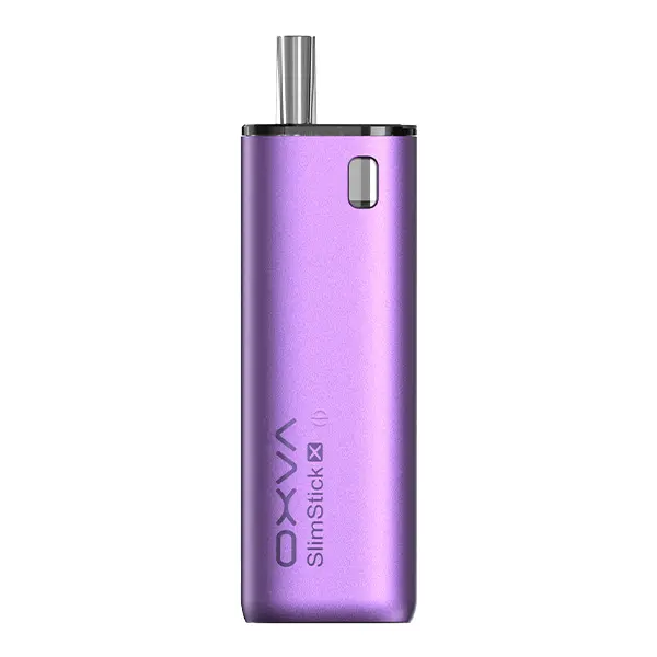 Oxva Slimstick X Pod Kit in Violett – schlankes kompaktes Pod-System, Seitenansicht