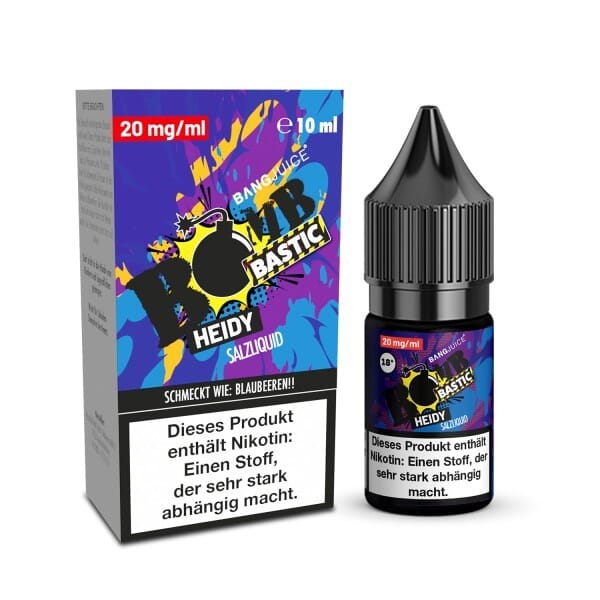Bombbastic - Heidy - 10ml Nikotinsalz-Liquid